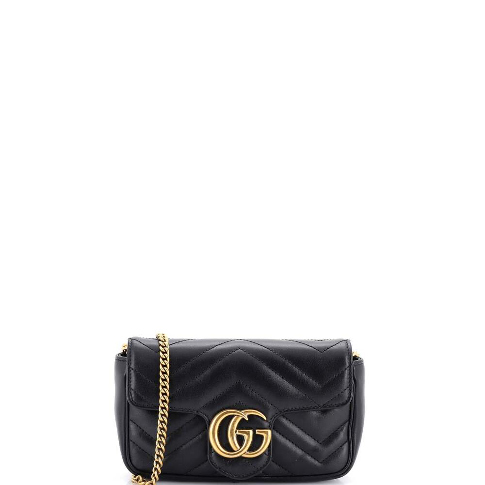 Gucci Gg Marmont Flap Bag Matelasse #245089G10B